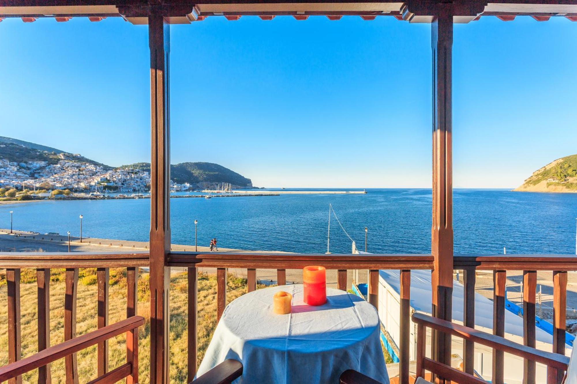 Nikolaos Studios Apartments Skópelos Eksteriør bilde